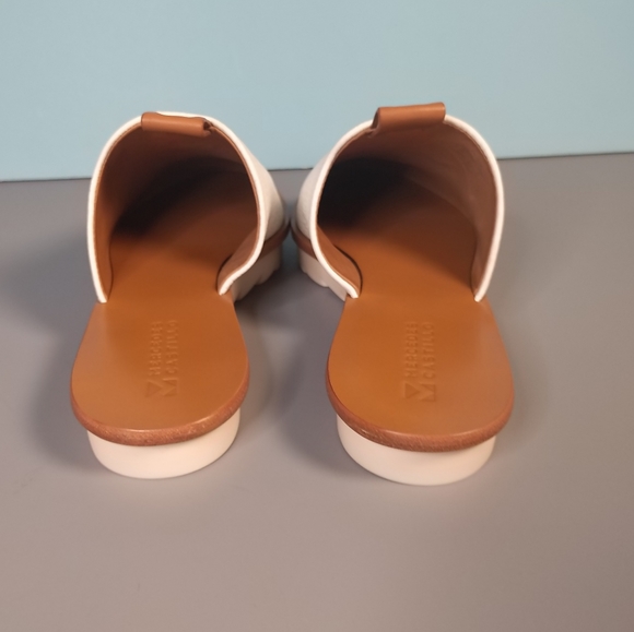 Mercedes Castillo White Mules - Picture 10 of 16